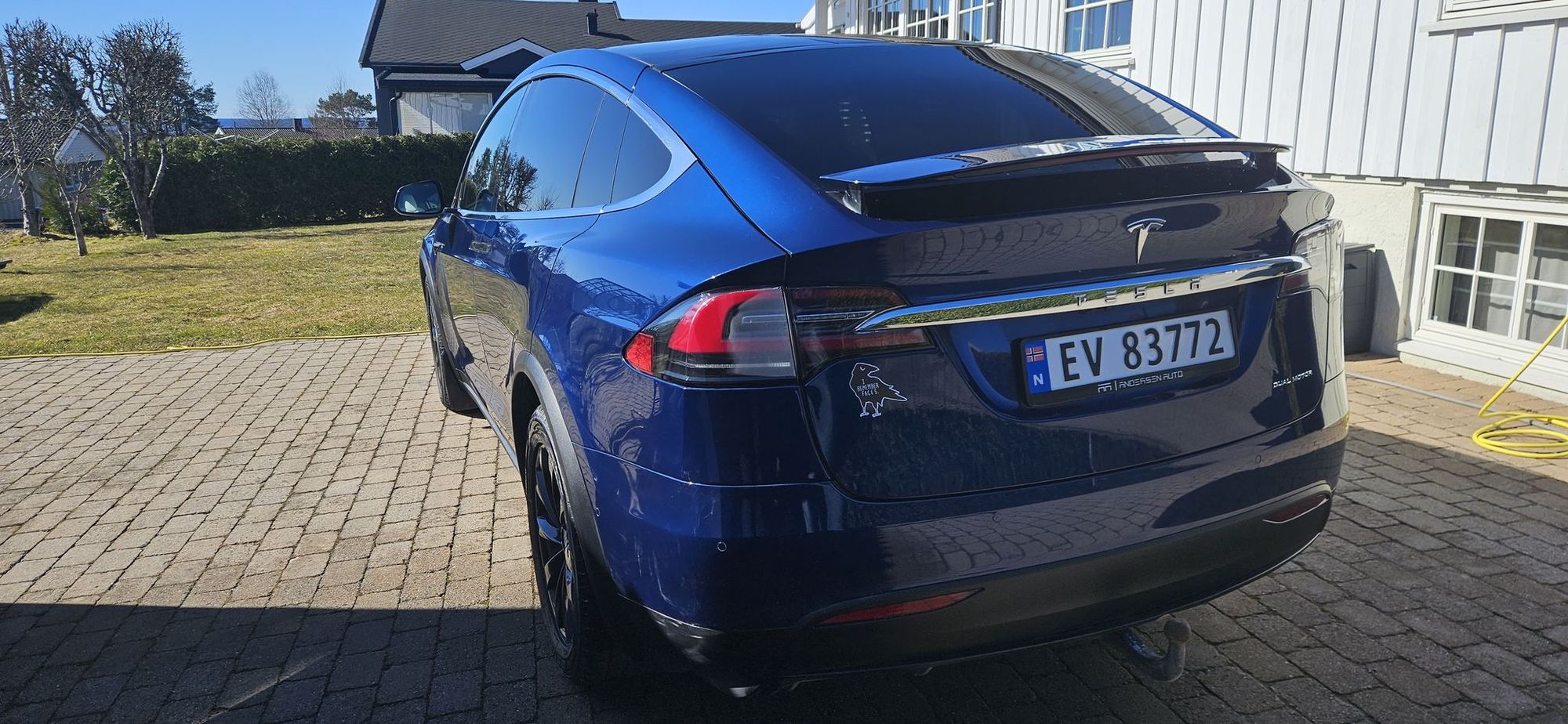 Tesla Model X Long Range, 423hp, 2019