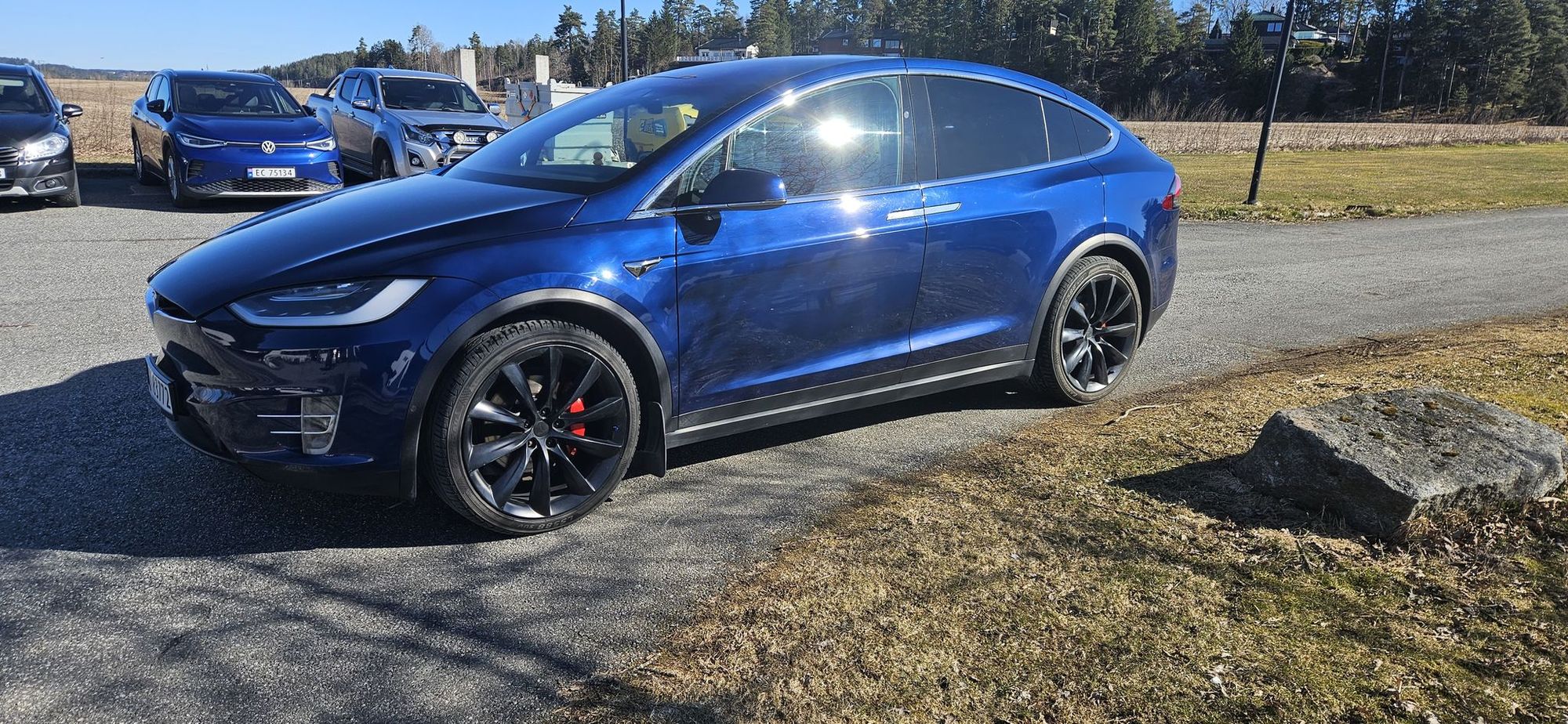 Tesla Model X Long Range, 423hp, 2019