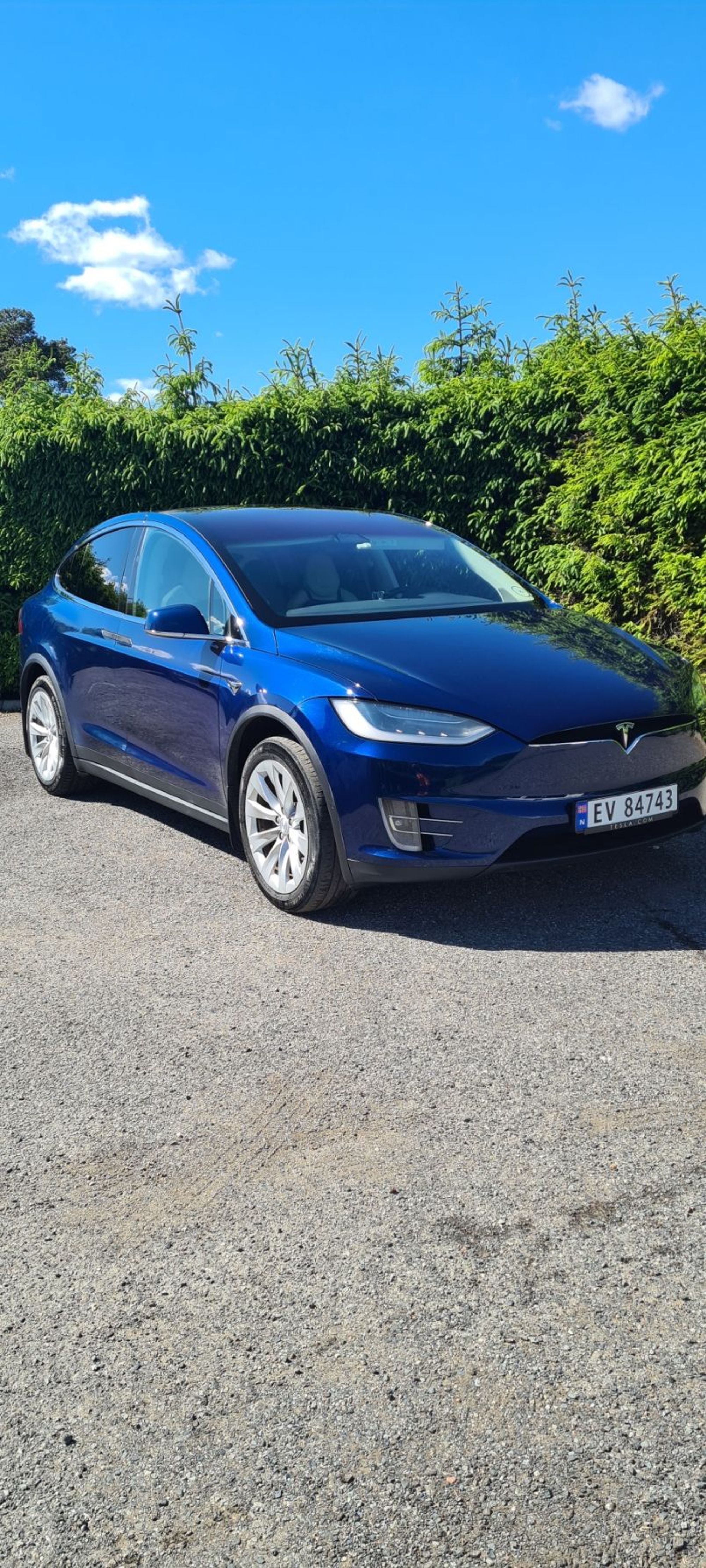 Tesla Model X Long Range, 423ps, 2019