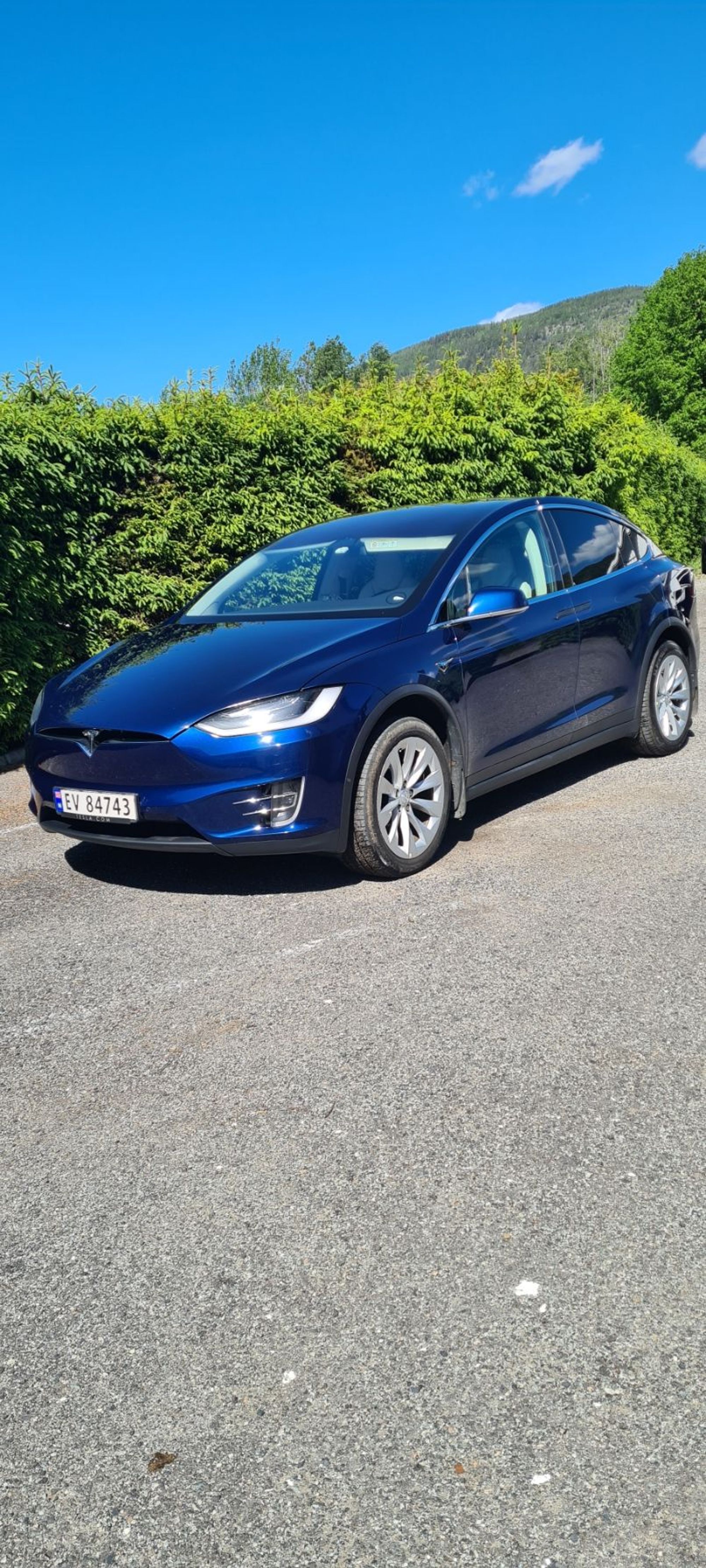 Tesla Model X Long Range, 423ps, 2019