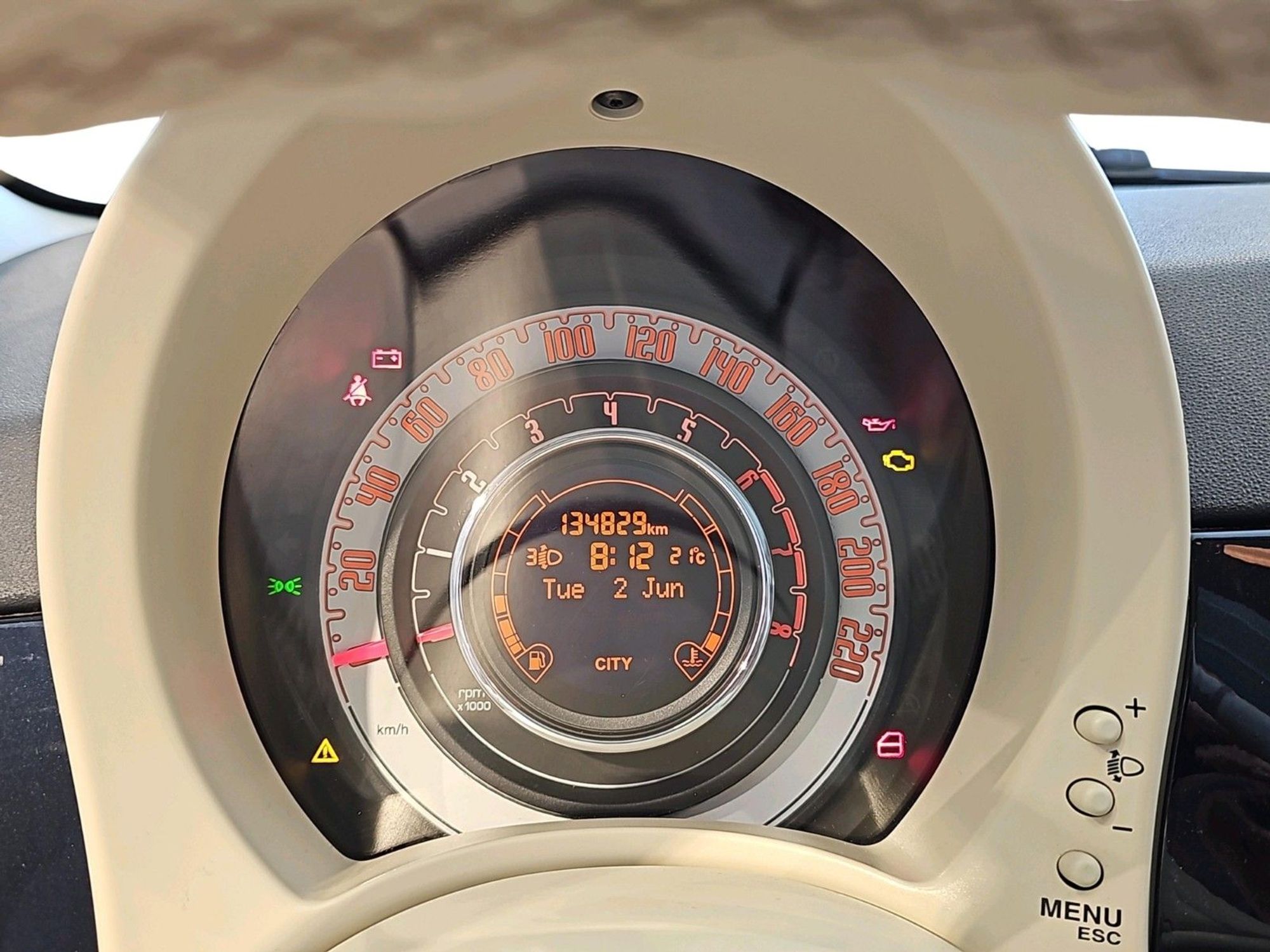Fiat 500 1.2 8V Manual, 69hp, 2012