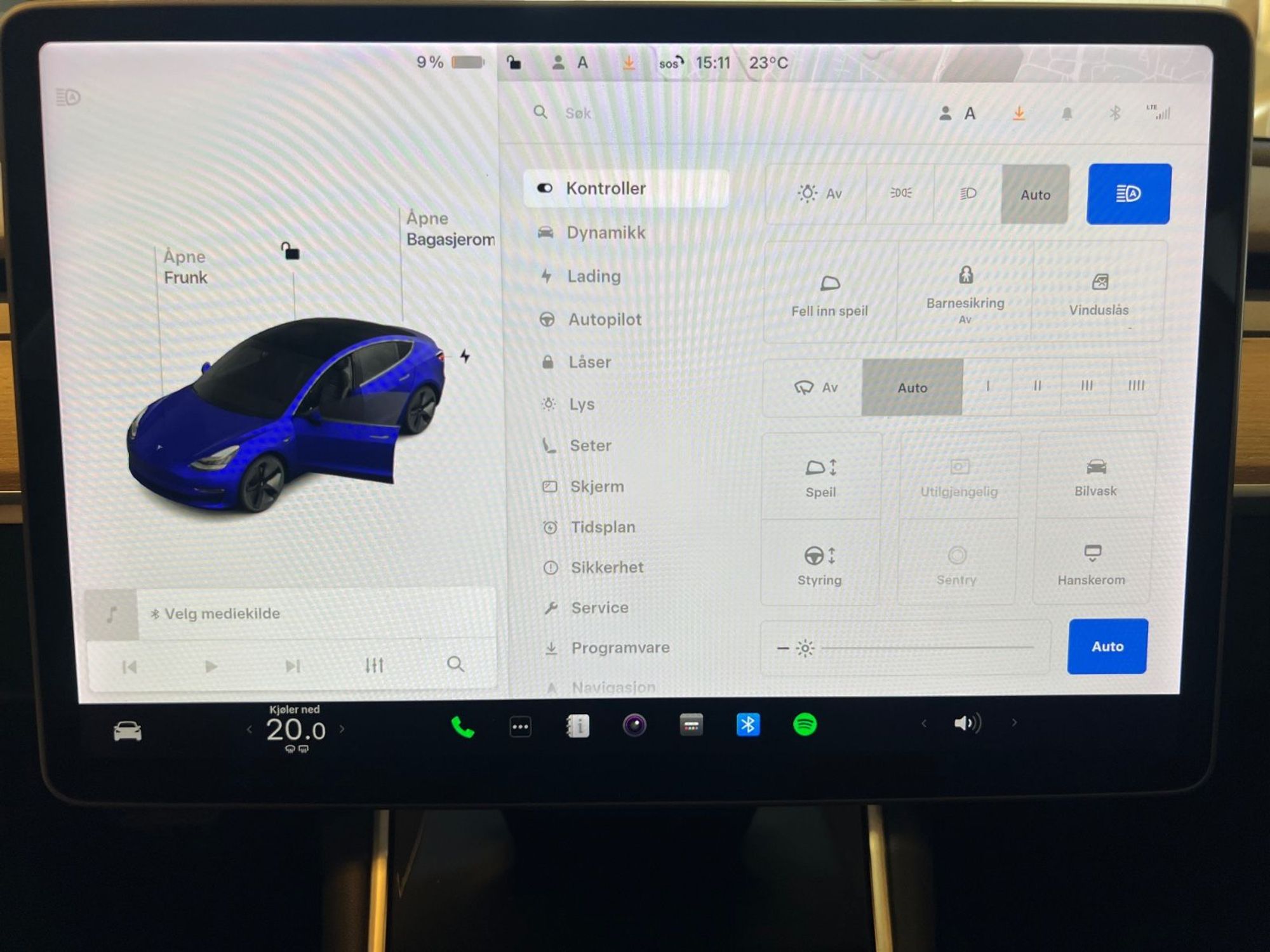 Tesla Model 3 Standard Range Plus, 325hk, 2020