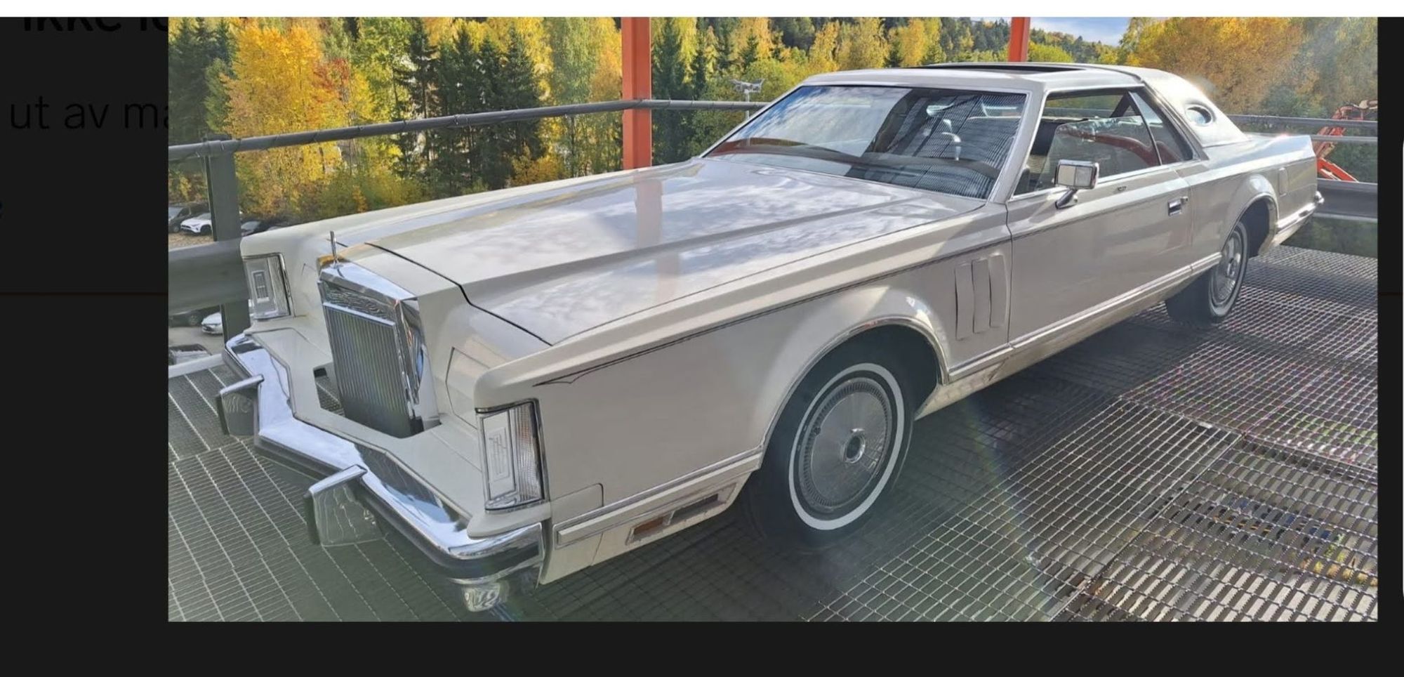 Lincoln Continental Mark V 7.5 V8 SelectShift, 211hp, 1977