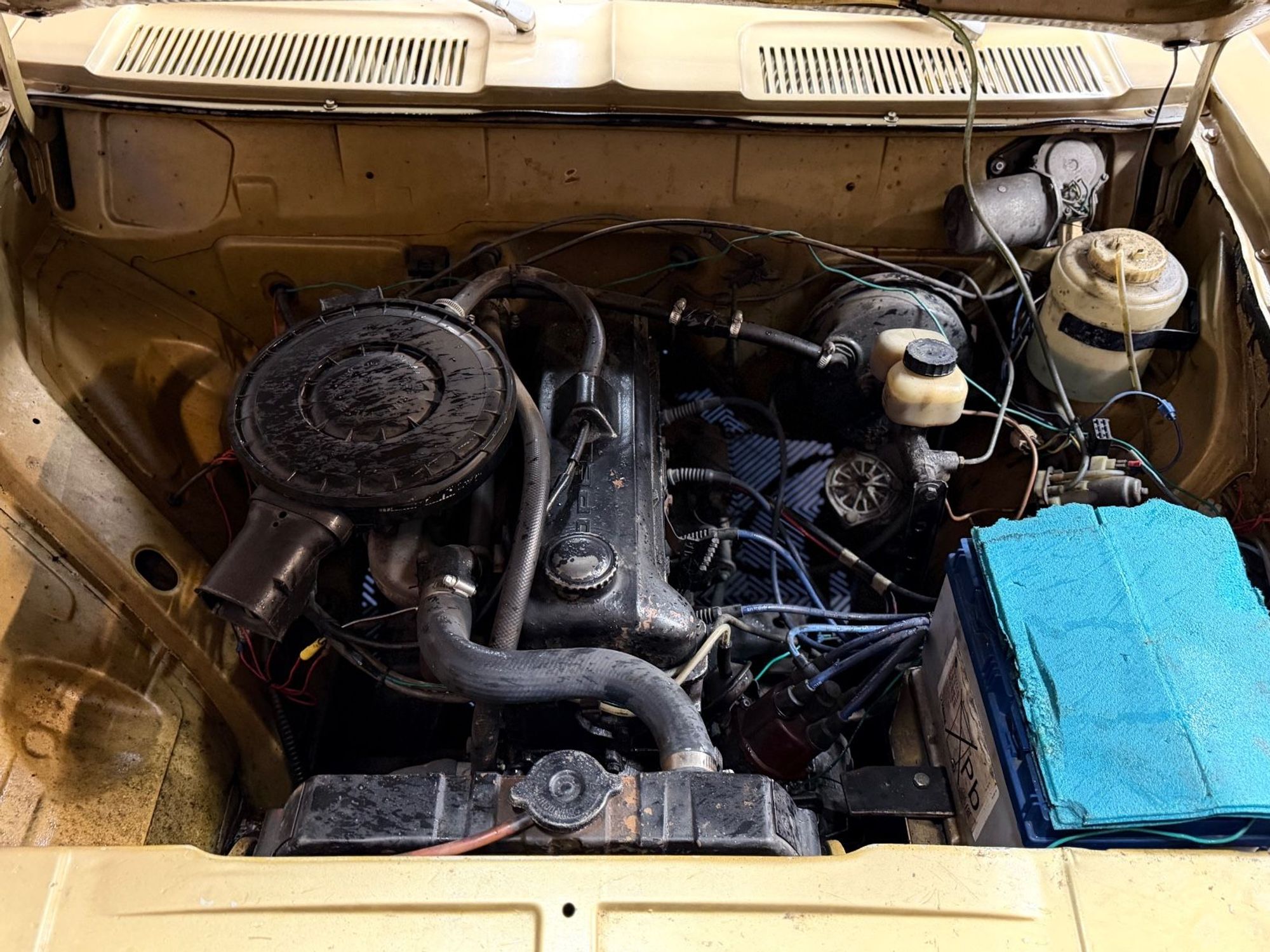 Opel Rekord Coupé 1.9 S Manuell, 3-trinn, 90hk, 1970