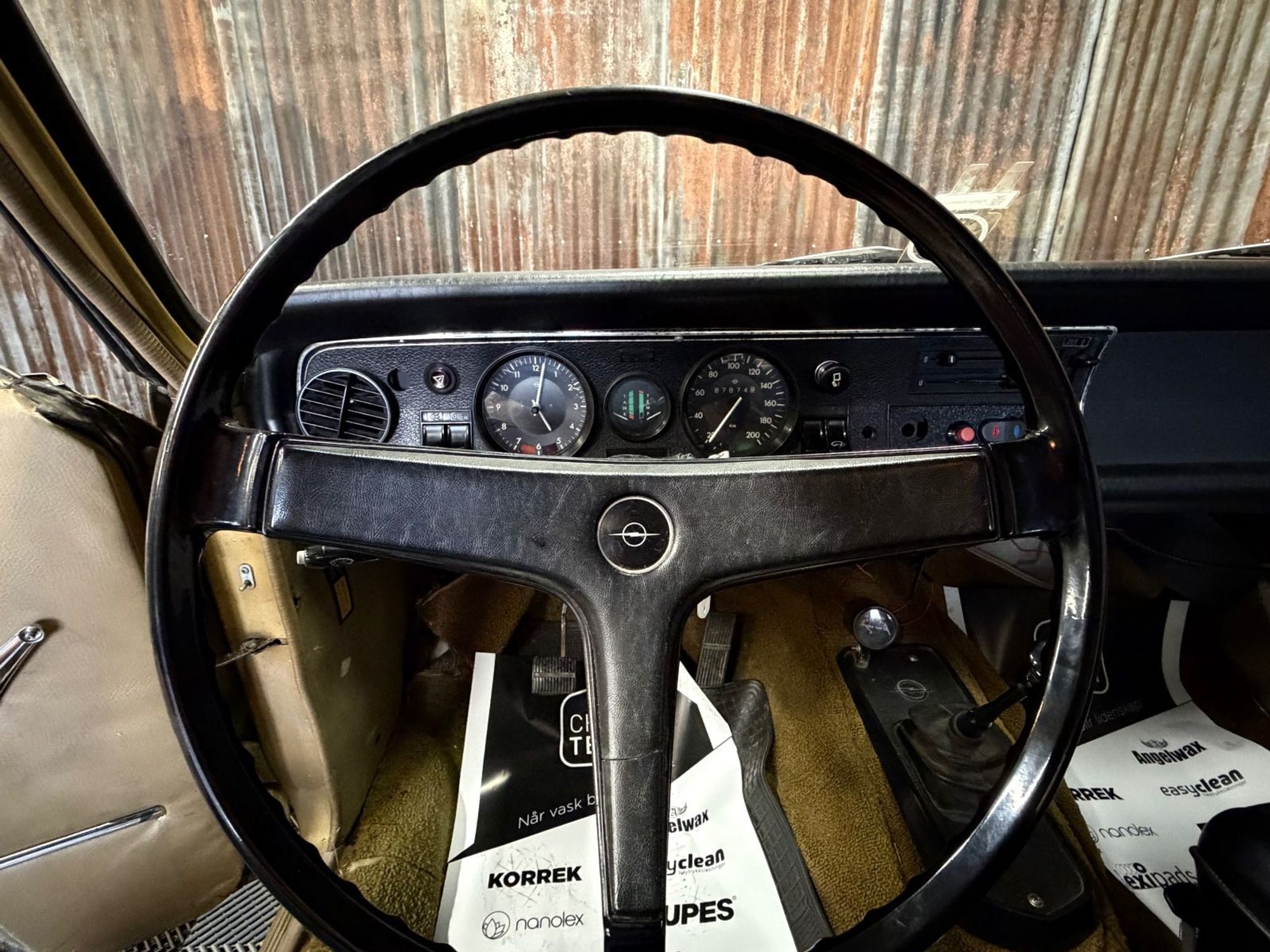 Opel Rekord Coupé 1.9 S Manuell, 3-trinn, 90hk, 1970