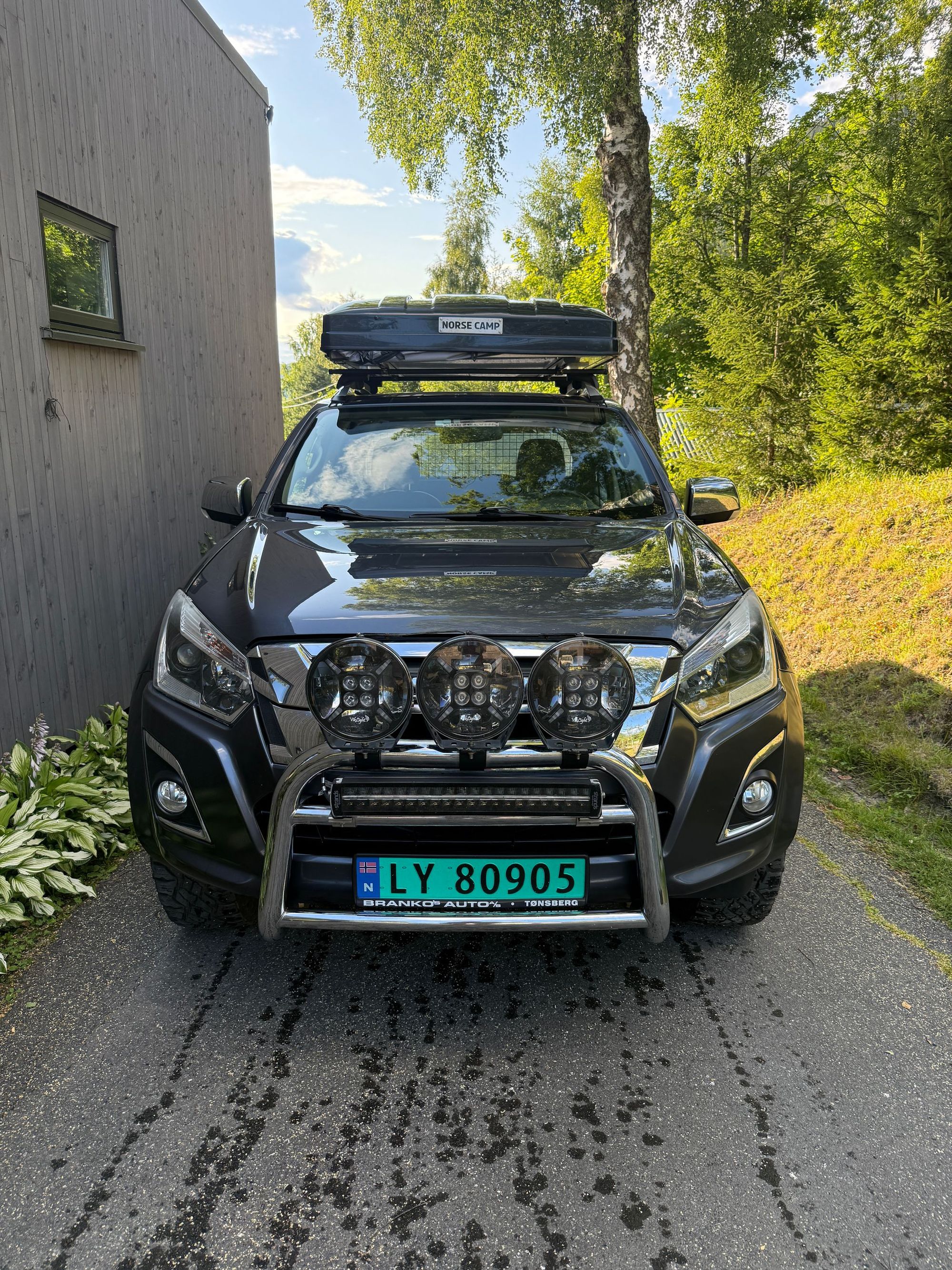 Isuzu D-Max Crew Cab 1.9 4WD Automatic, 6-trins, 163ps, 2017