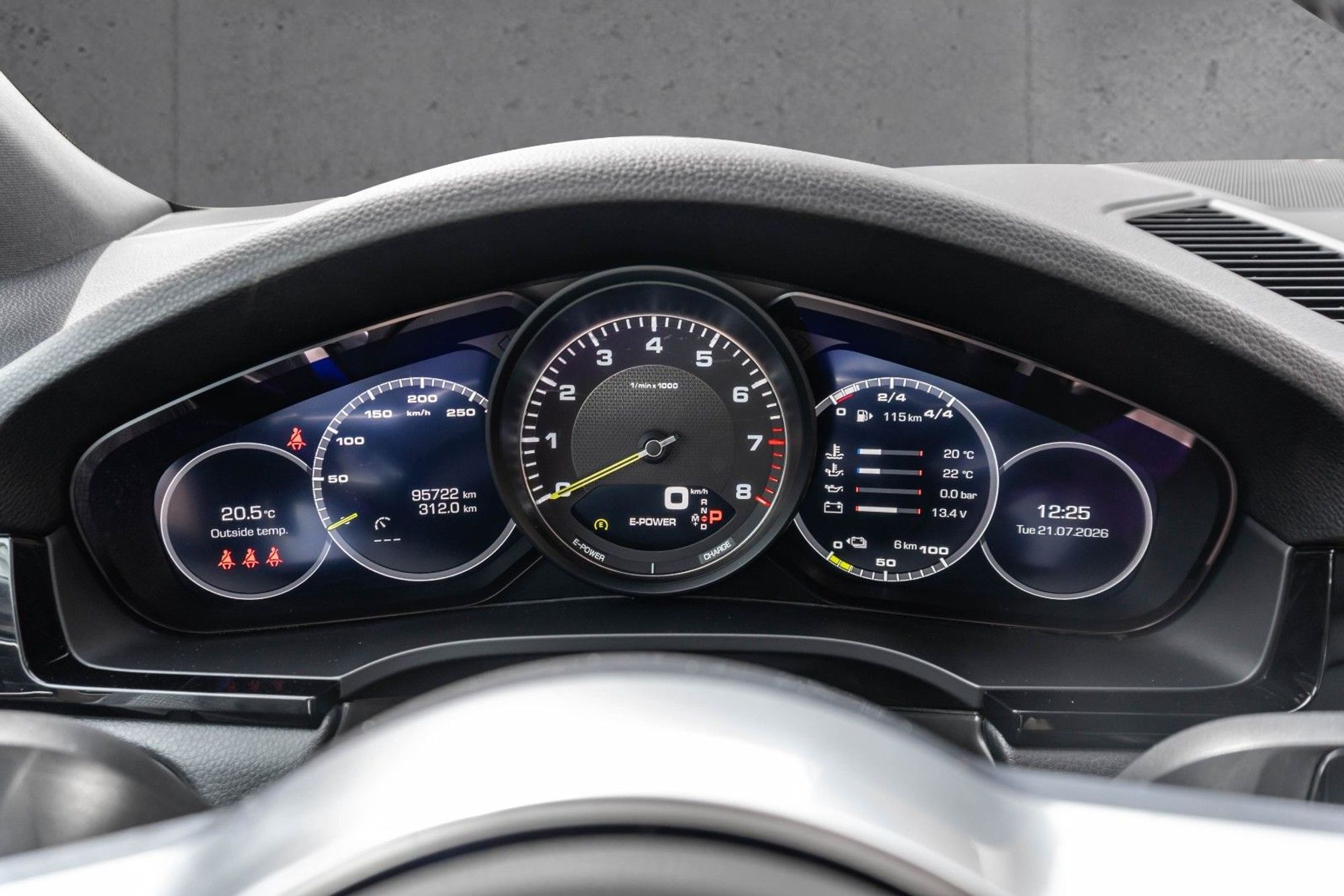 Porsche Cayenne E-Hybrid TipTronic, 8-trinn, 462hk, 2021
