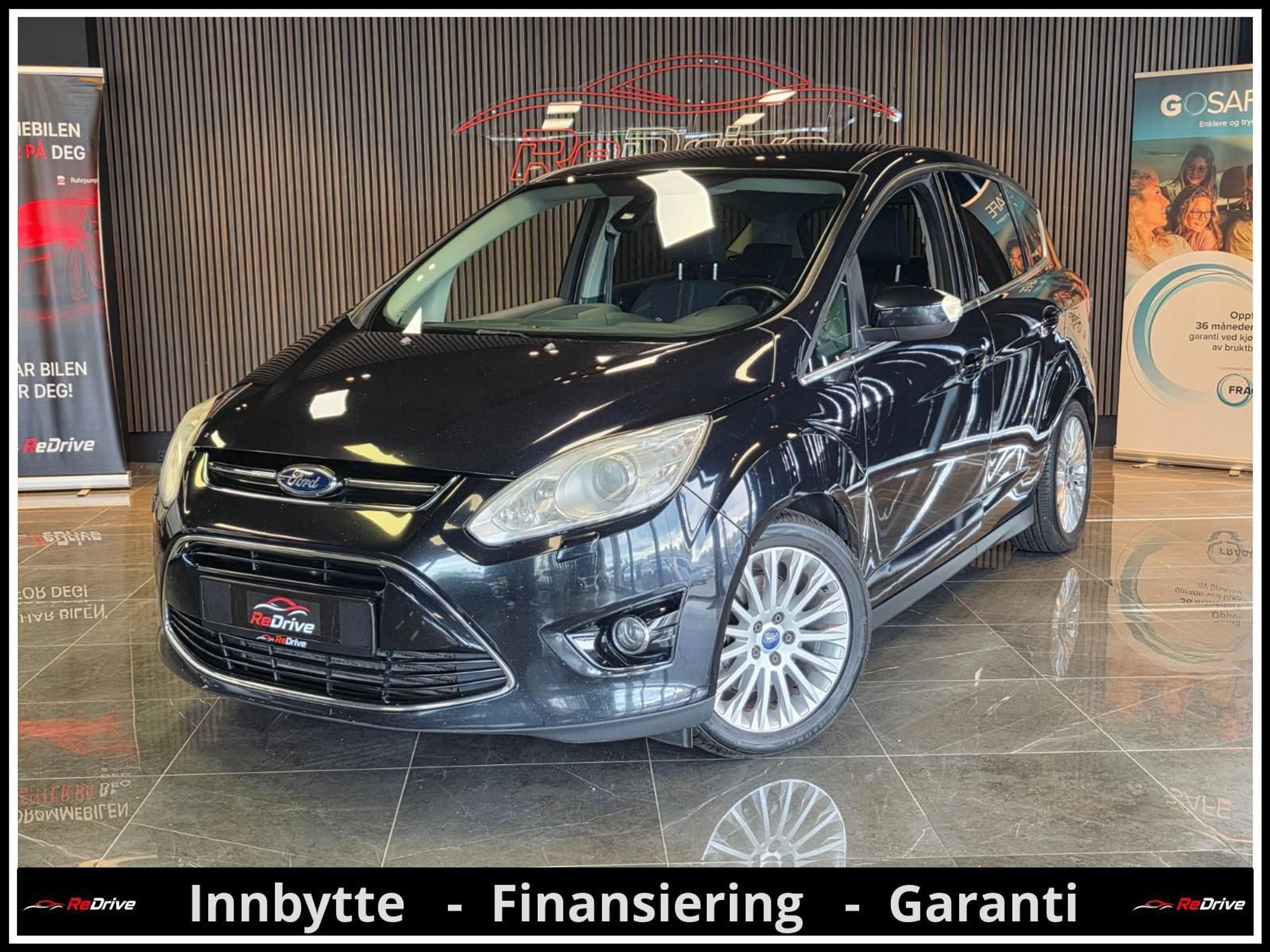 Ford C-MAX 2.0 TDCi Powershift 6, 6-trins, 115ps, 2012