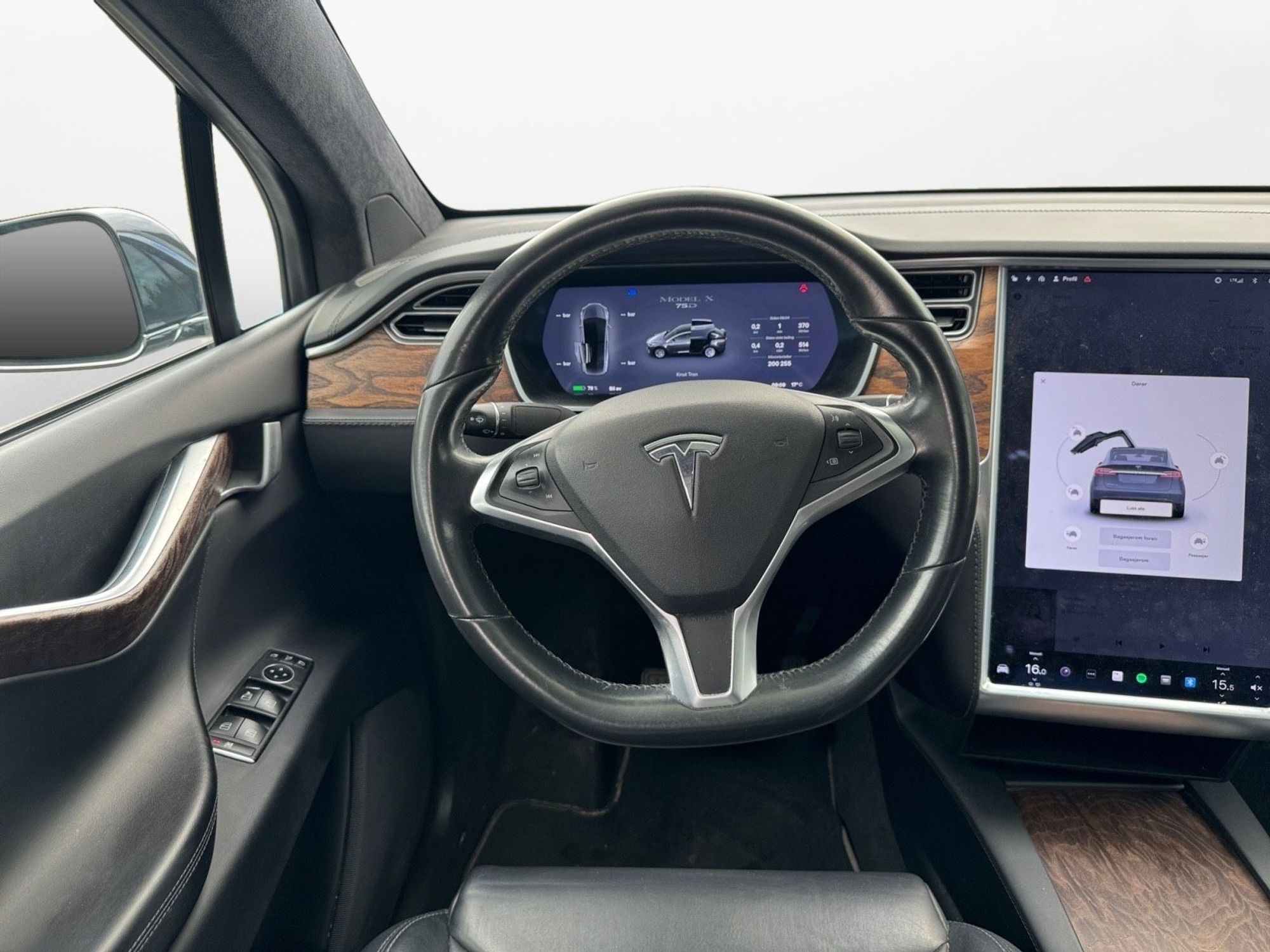 Tesla Model X 75D, 525hp, 2018