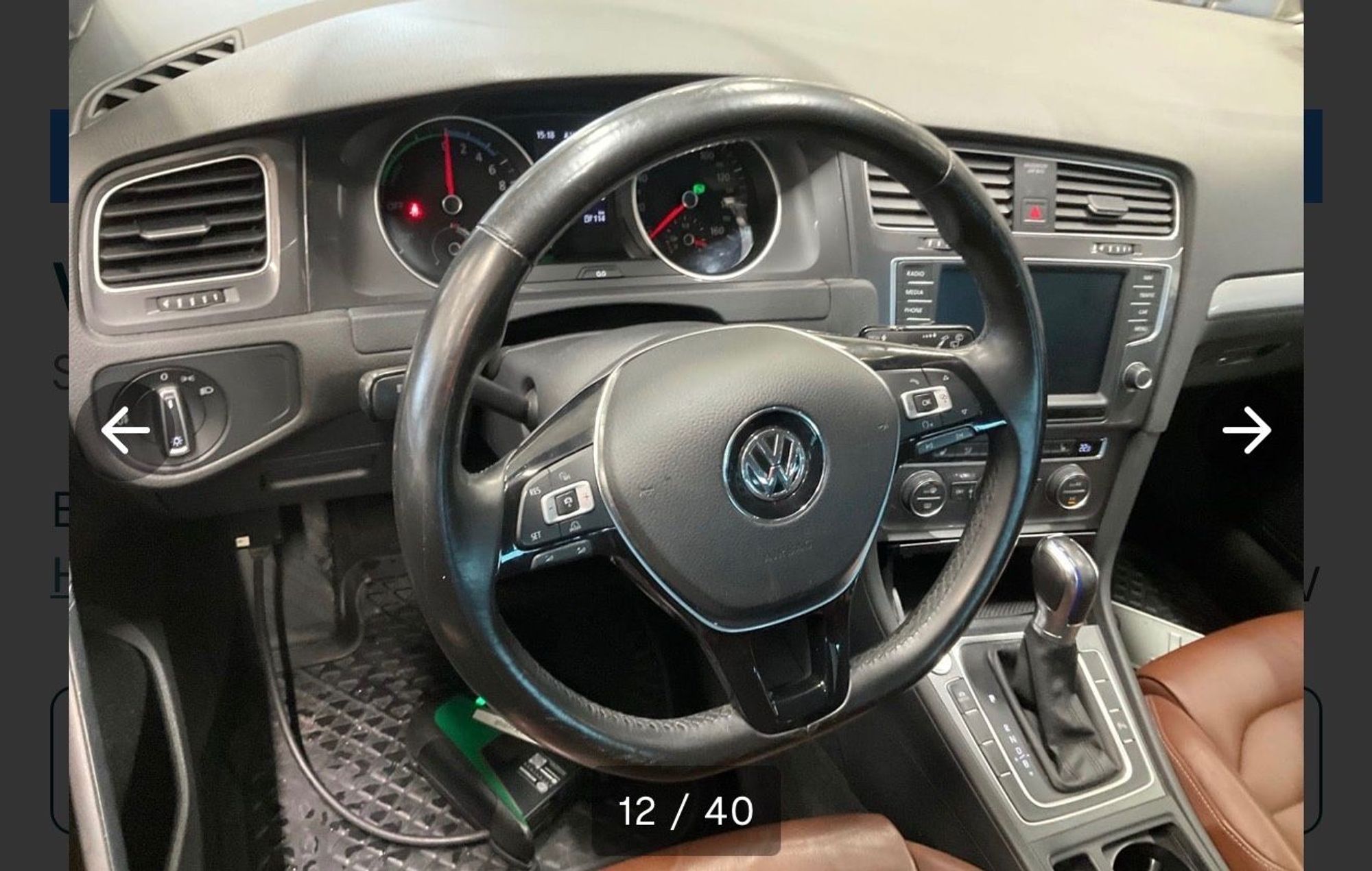 Volkswagen e-Golf, 116hp, 2016