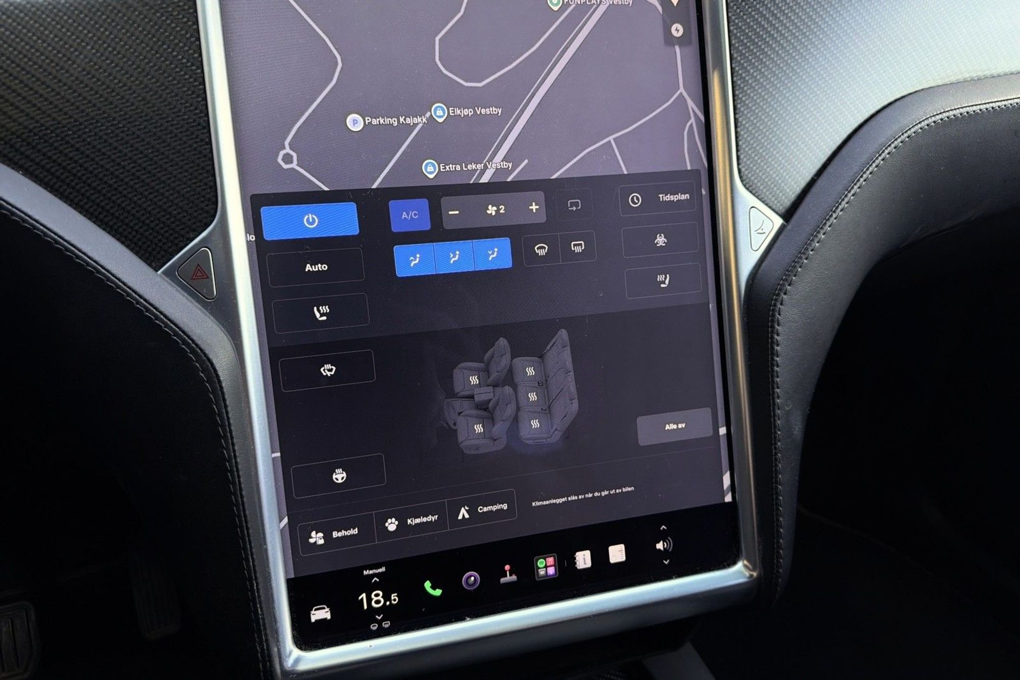 Tesla Model X 100D, 423hp, 2018