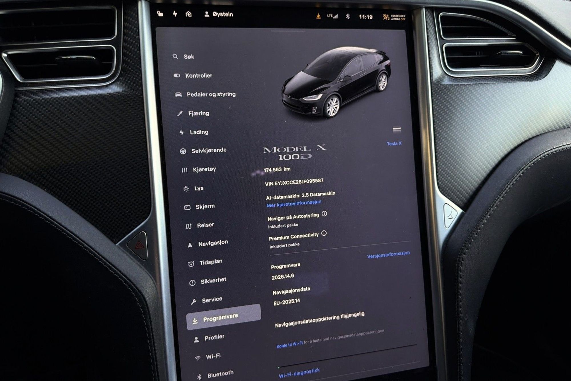 Tesla Model X 100D, 423hp, 2018