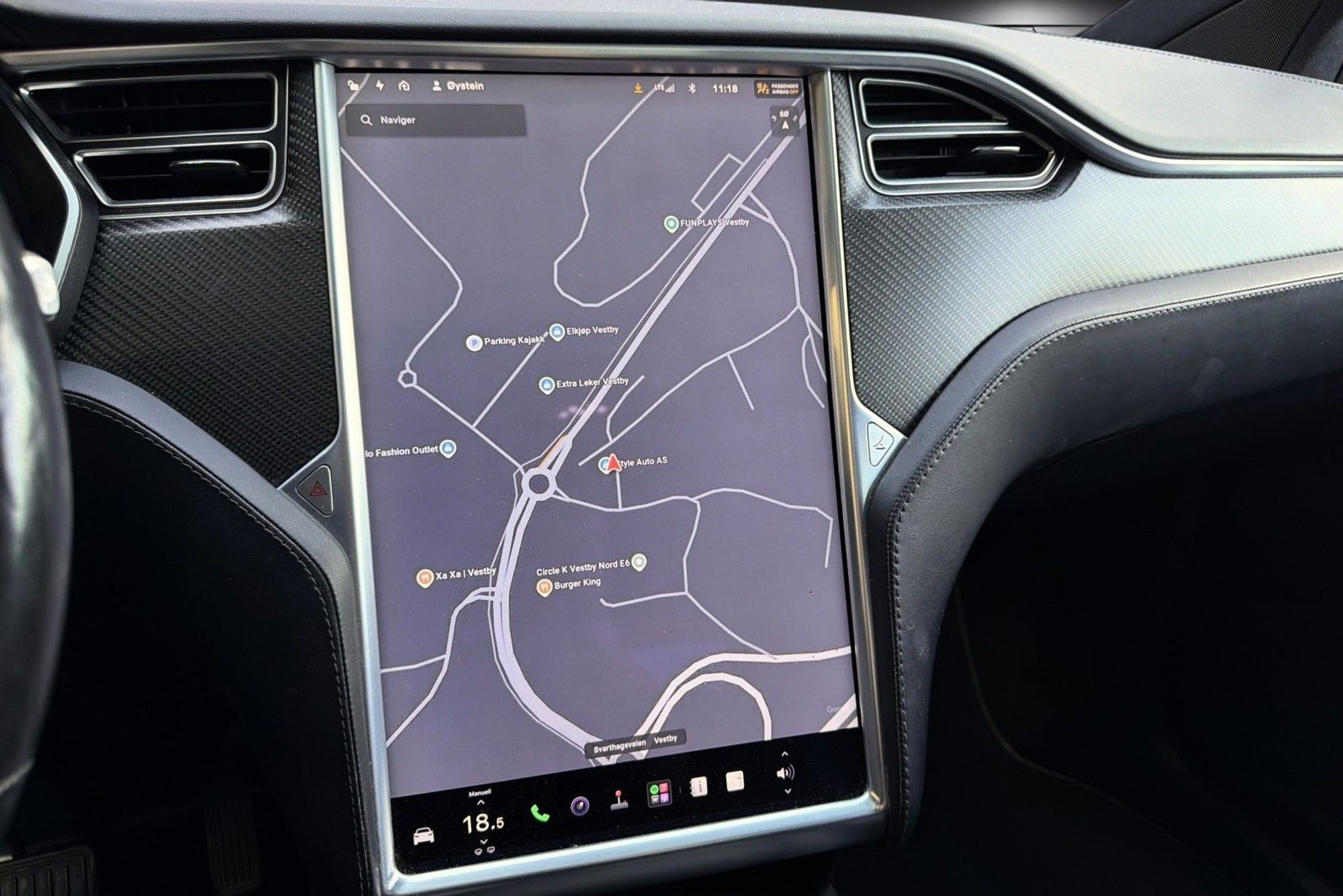 Tesla Model X 100D, 423hp, 2018