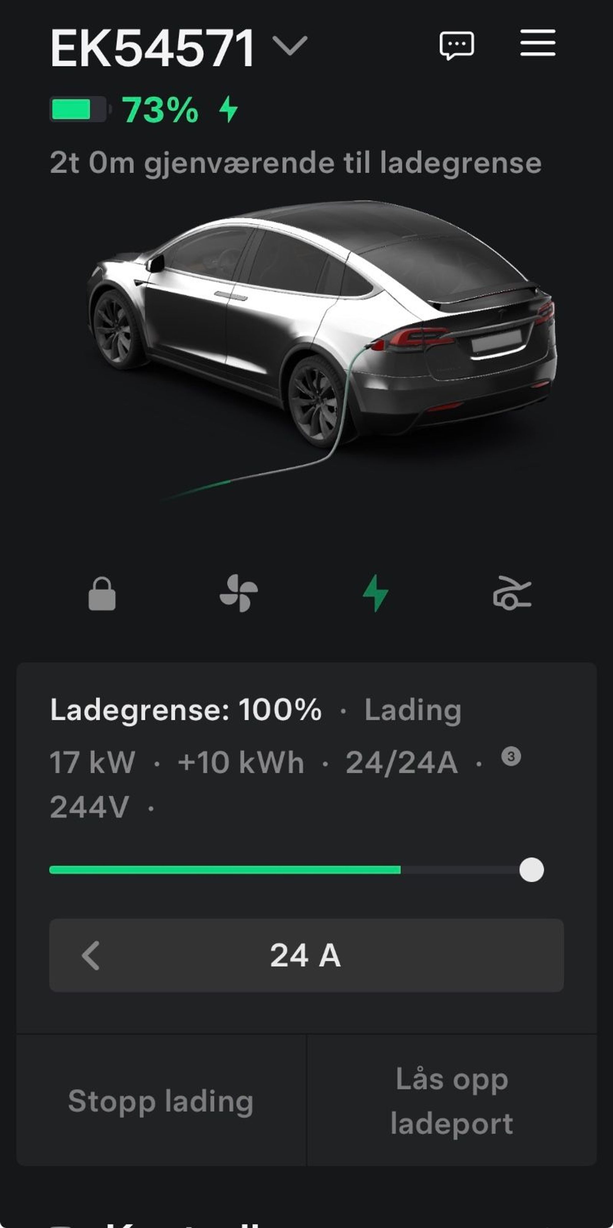 Tesla Model X 100D, 423hk, 2017