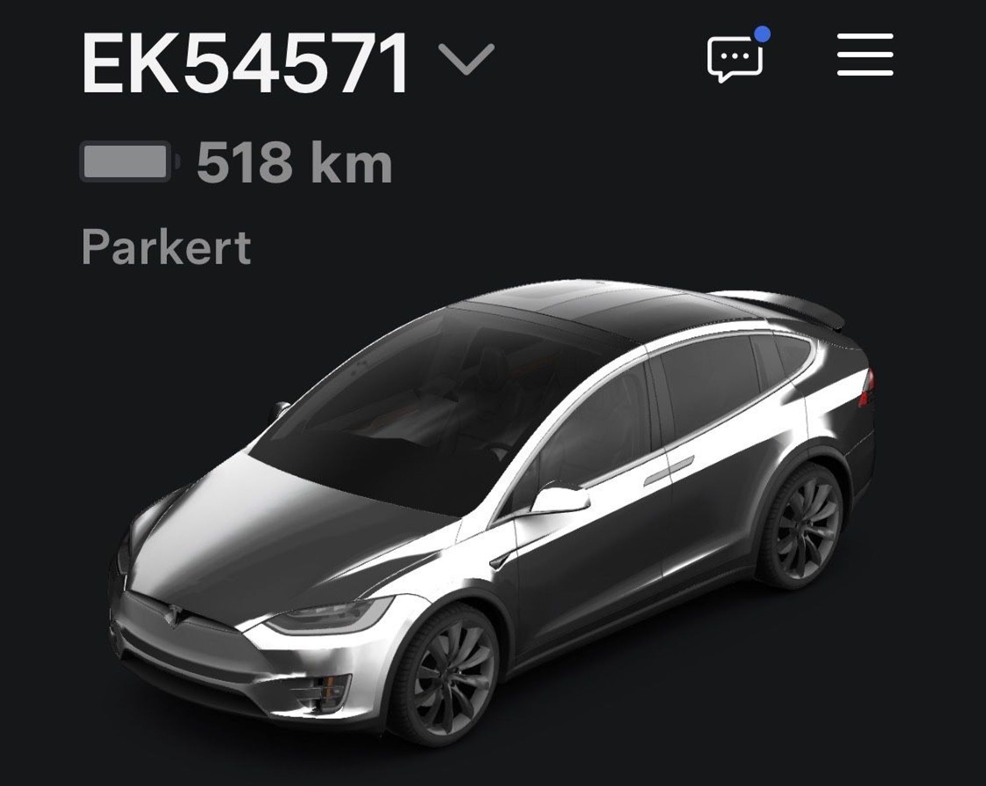 Tesla Model X 100D, 423hk, 2017