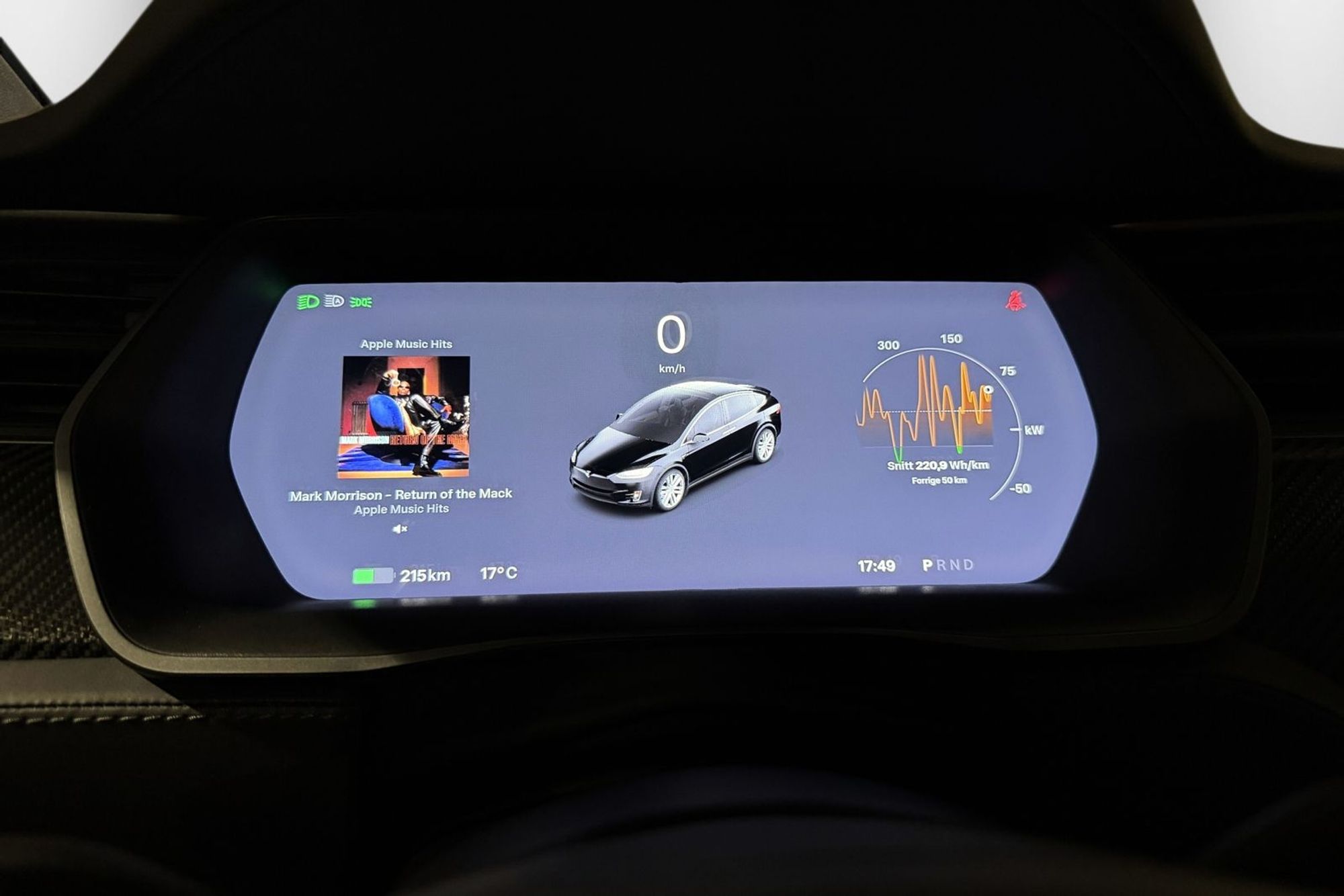 Tesla Model X 100D, 423hp, 2019