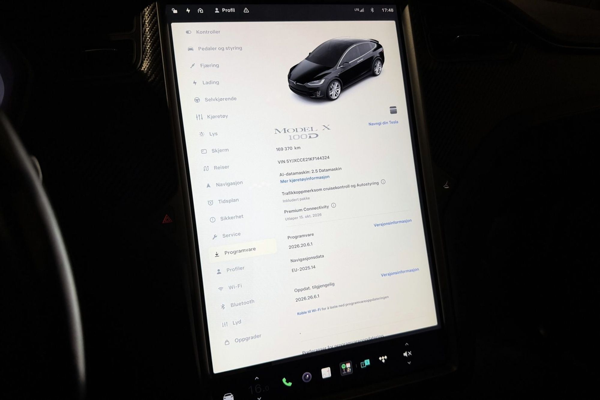 Tesla Model X 100D, 423hp, 2019