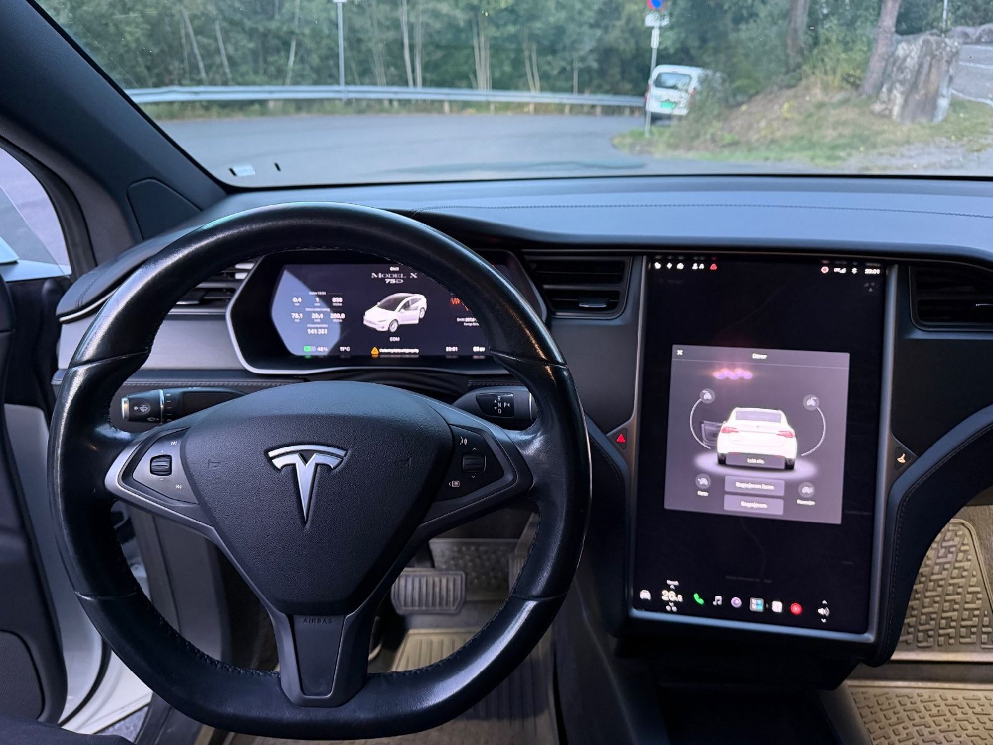 Tesla Model X 75D, 525hp, 2018