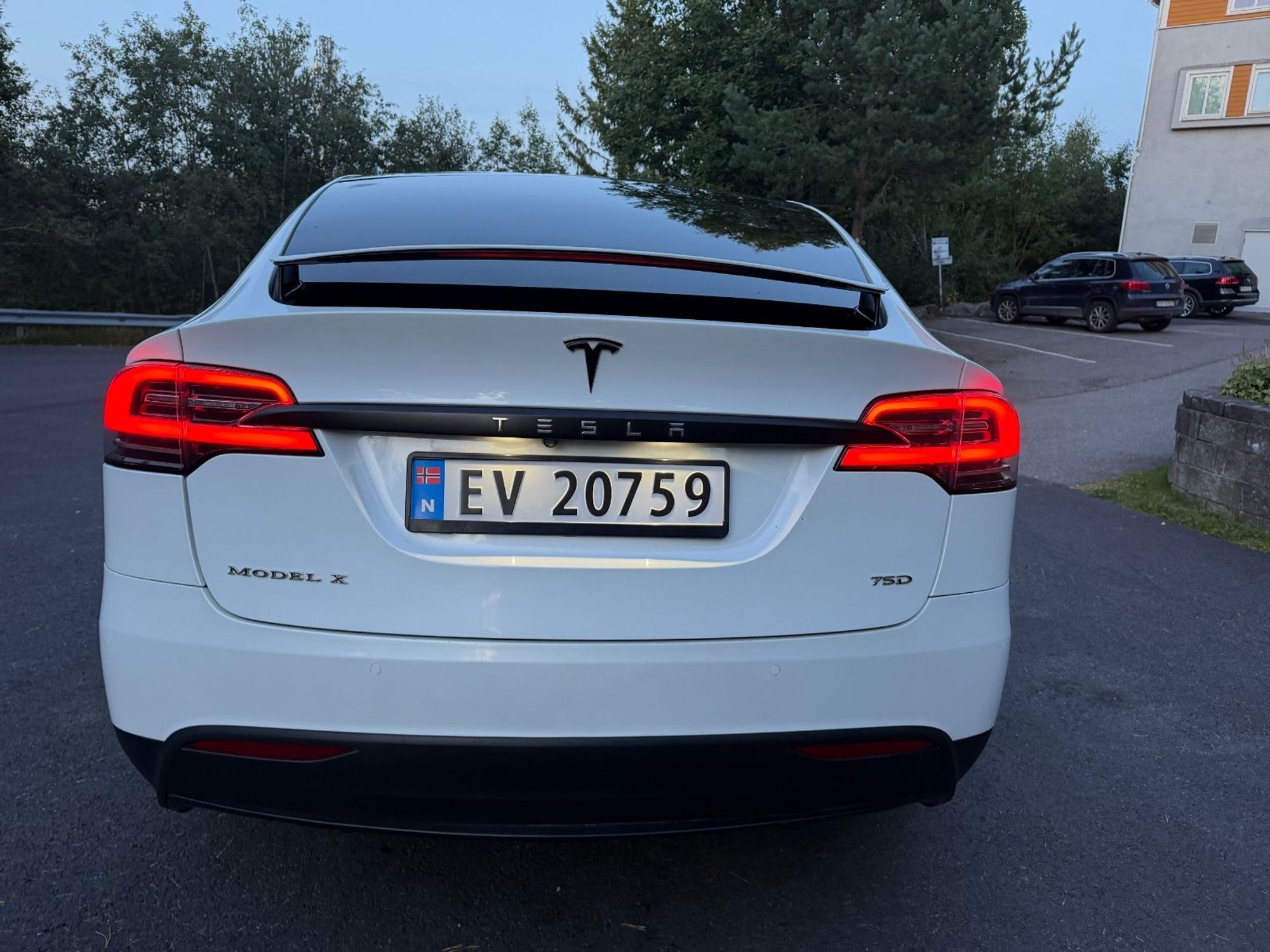 Tesla Model X 75D, 525hp, 2018