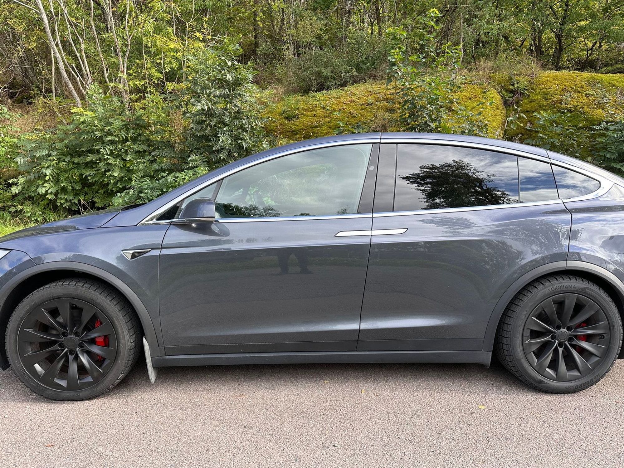 Tesla Model X 75D, 525hp, 2017