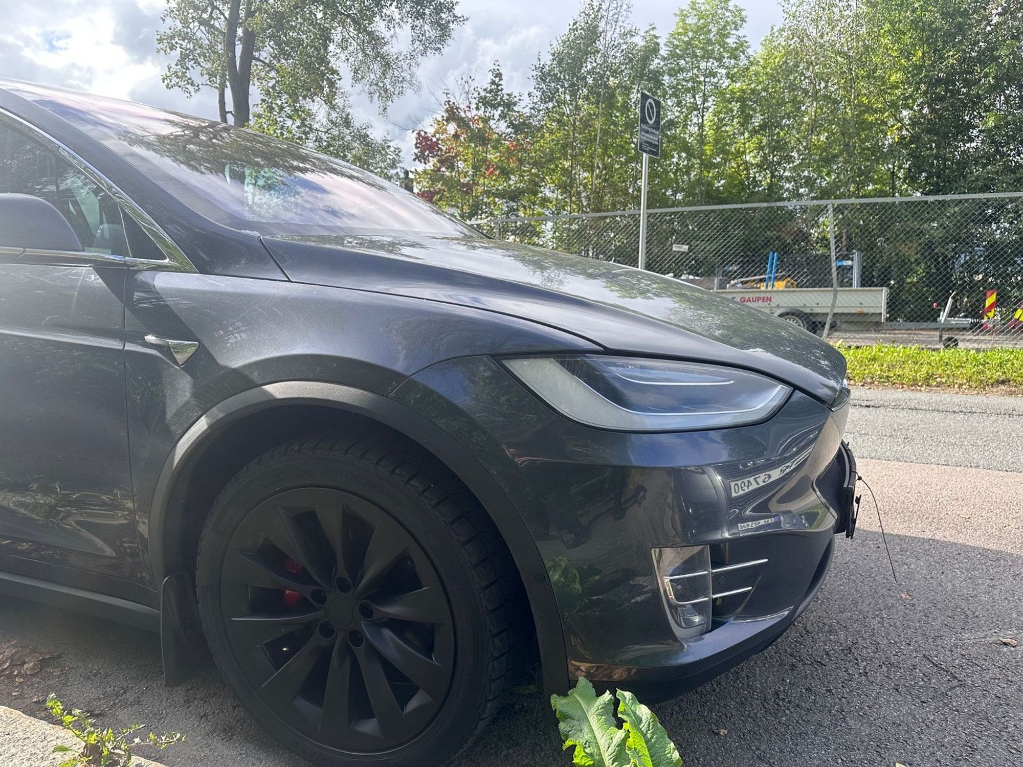 Tesla Model X 75D, 525hp, 2017